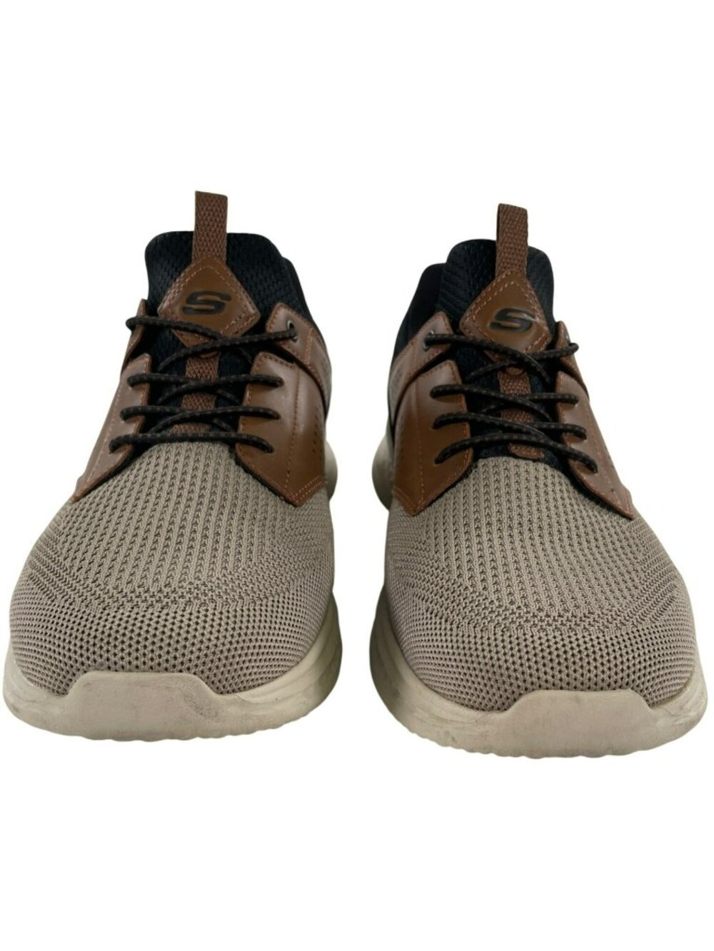 Skechers Relaxed Fit Slade Streetwear Breyer Brown Sneakers Men's Sz 10 USED - Picture 5 of 11